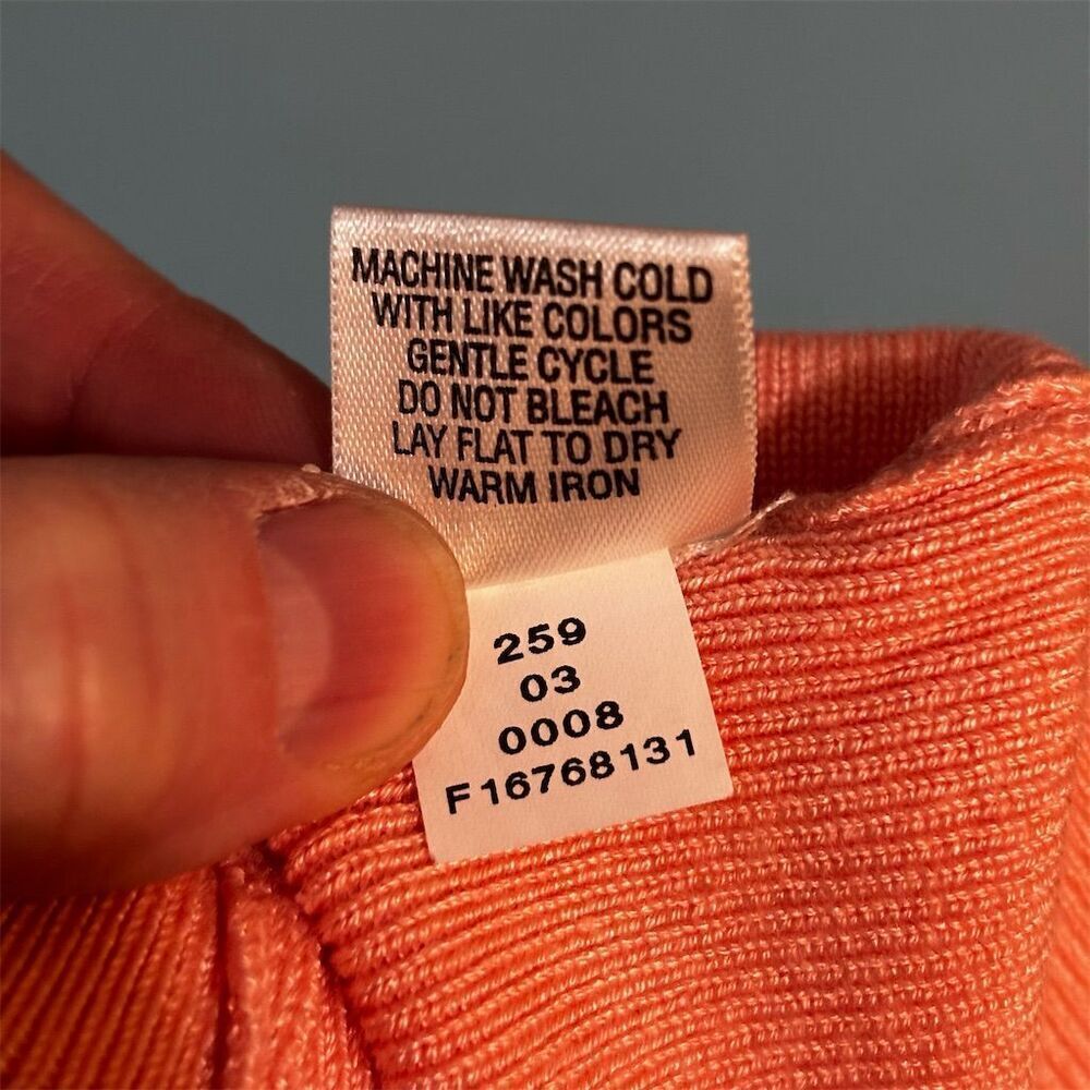 Isaac Mizrahi for Target Women's Coral Sleeveless Turtleneck Blouse L - Picture 3 of 5